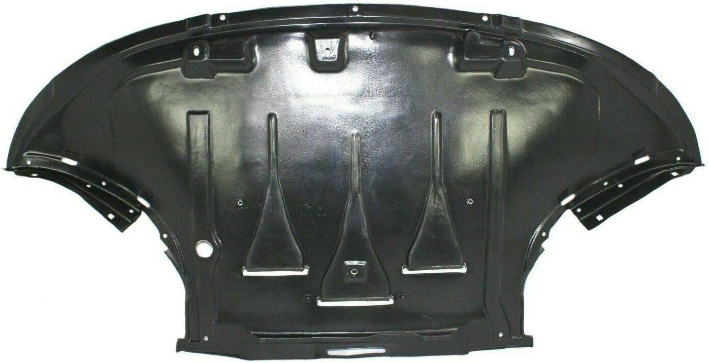 Front Engine Splash Shield Under Cover Direct Replacement Compatible with 2005-2011 Audi A6 Quattro AU1228109 4F0863821T