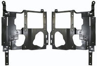 Set of 2 Head Light Support Bracket Left Driver & Right Passenger Side Direct Replacement Compatible with 2003-2006 GMC Sierra 1500 2500HD 3500 GM1221133 GM1221132 15798924 15798923