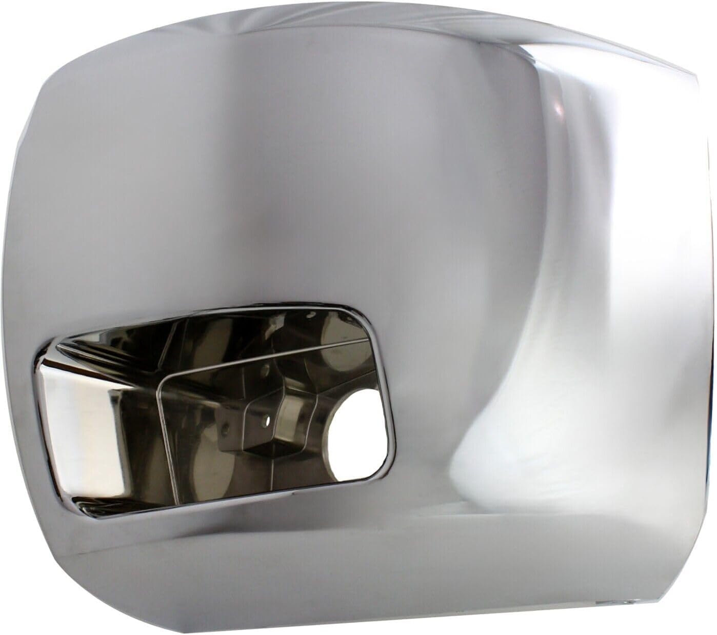 AUTOS PARTS PLUS Front Bumper End Caps Chrome Left Driver & Right Passenger Side Direct Replacement Compatible With 2007-2012 Chevrolet Silverado 2500HD 3500HD GM1016108 GM1017108 15839251