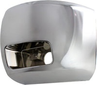 AUTOS PARTS PLUS Front Bumper End Caps Chrome Left Driver & Right Passenger Side Direct Replacement Compatible With 2007-2012 Chevrolet Silverado 2500HD 3500HD GM1016108 GM1017108 15839251
