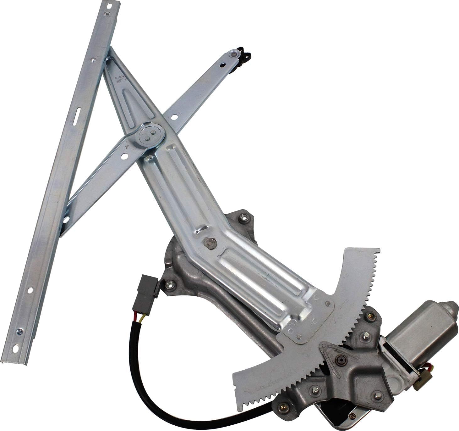 Front Power Window Regulator Left Driver Side Direct Replacement Compatible With 1994-2004 Ford Mustang FO1350131 1R3Z6323209AA-PFM