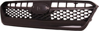 Front Bumper Cover Primed Plastic + Upper & Lower Grille + Headlight + Signal Lamp + Fog Light + Trim Left & Right Side Direct Replacement Compatible With 2015-2017 Subaru WRX
