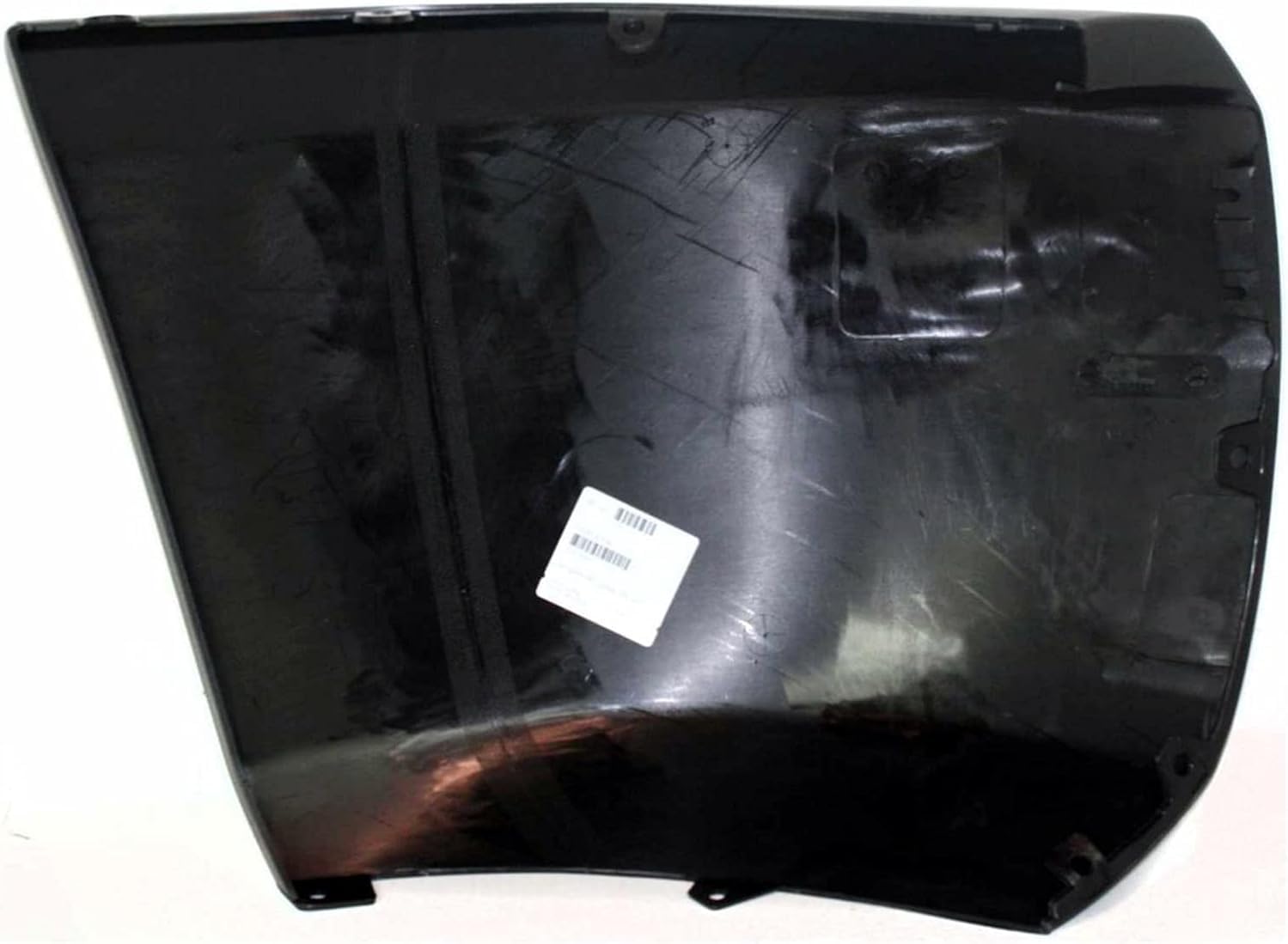 Front Bumper End Cap Textured Without Fog Light Hole Left Driver Side Direct Replacement Compatible With 2007-2013 Chevrolet Silverado 1500 GM1004146 15838397