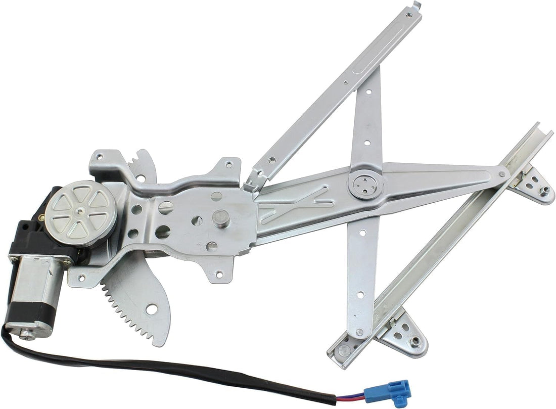 Rear Window Regulator with Moter Right Passenger Side Direct Replacement Compatible with 1997-2001 Toyota Camry TO1551114 69801AA020-PFM 6980133010-PFM