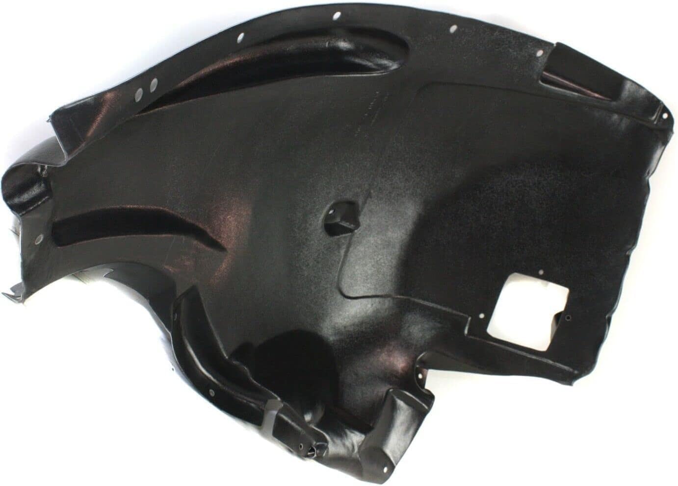 Front Section Fender Liner Right Passenger Side Direct Replacement Compatible With BMW X5 2007-2008 BM1249108 51717169412
