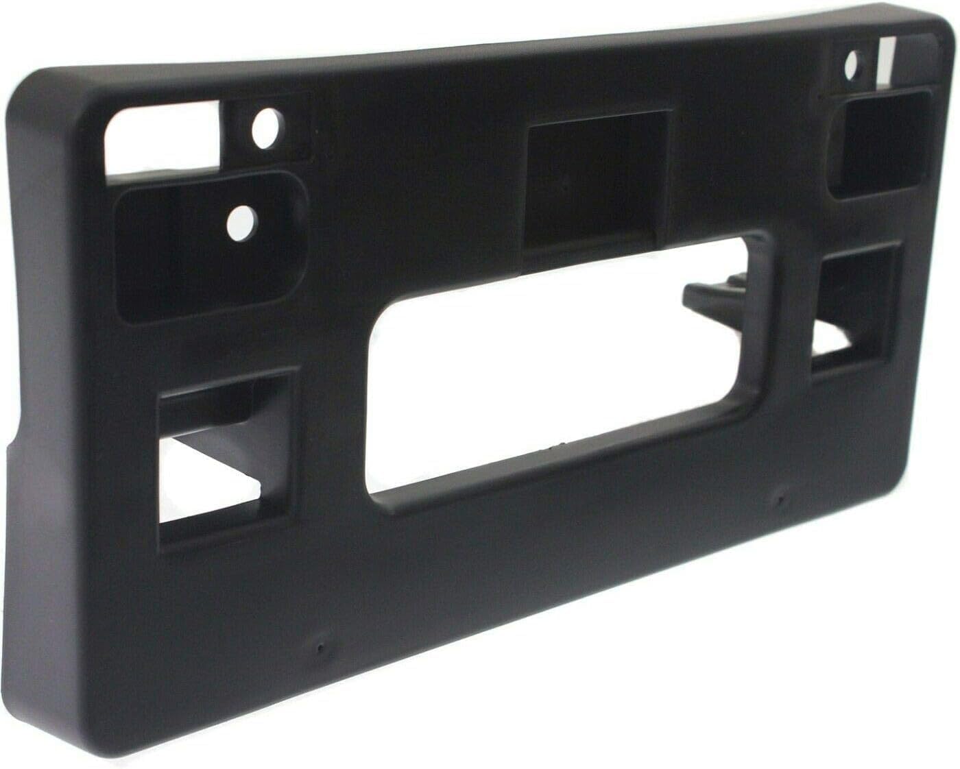Front License Plate Bracket Textured Direct Replacement Compatible with 2008-2012 Honda Accord HO1068112 71145TA0A00