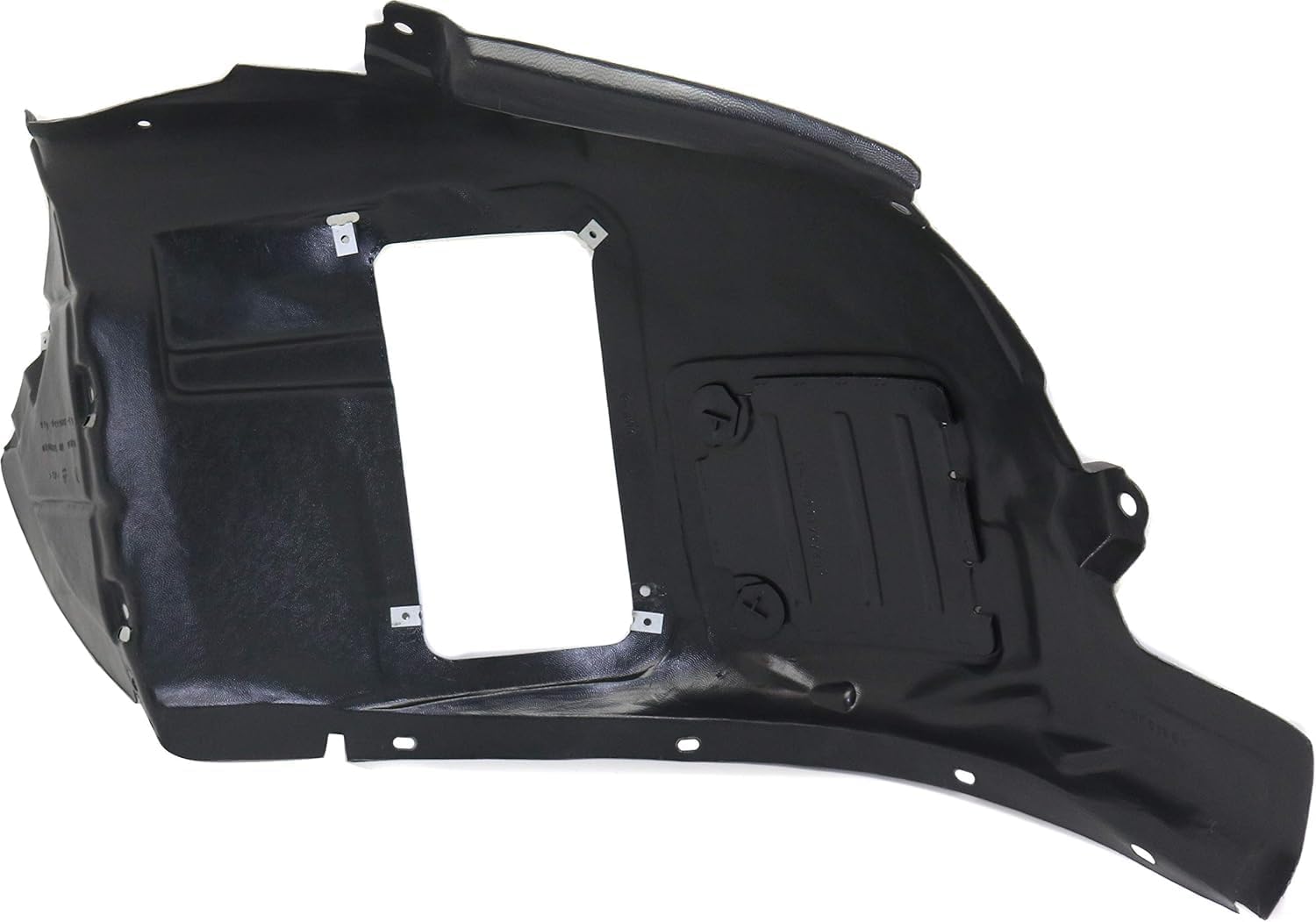 Front Section Fender Liner Right Passenger Side Direct Replacement Compatible With 2013-2015 BMW X1 BM1249141 51712990820