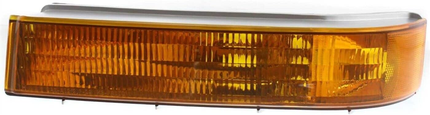 Front Head + Corner Light Left Driver & Right Passenger Side Direct Replacement Compatible With 1992-1997 Ford F-Series FO2503114 FO2502118 FO2550110 FO2551108 F2TZ13008A F2TZ13008B