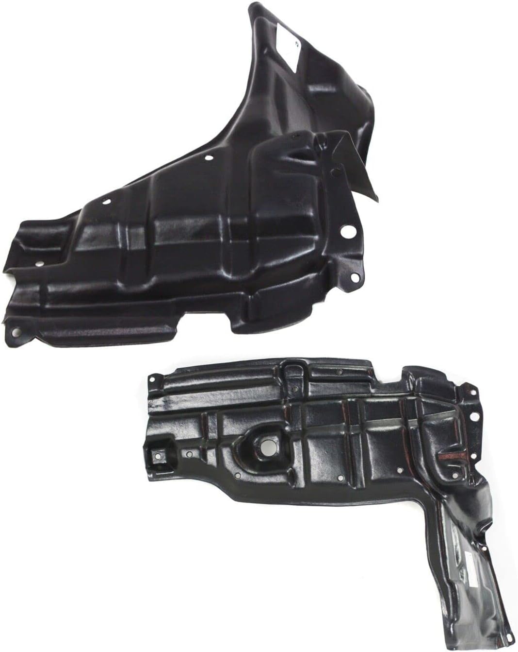 AUTOS PARTS PLUS Set Of 2 Front Engine Splash Shield Left Driver & Right Passenger Side Direct Replacement Compatible With 2007-2012 Toyota Yaris TO1228139 TO1228138 5144152250 5144252110