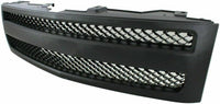 AUTOS PARTS PLUS Front Grille Textured Shell & Insert Direct Replacement Compatible With Chevrolet Silverado 1500 2007-2013 GM1200578 25810706 22829433