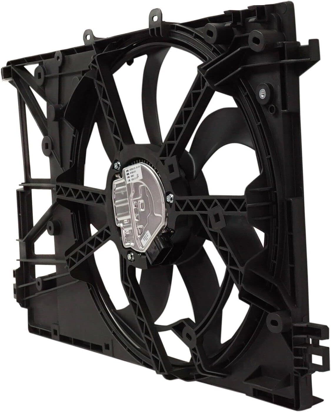 Front Radiator Cooling Fan Assembly Plastic Direct Replacement Compatible with 2018-2024 Camry Avalon / 2019-2024 Toyota RAV4 TO3115204 163600P170