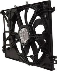 Front Radiator Cooling Fan Assembly Plastic Direct Replacement Compatible with 2018-2024 Camry Avalon / 2019-2024 Toyota RAV4 TO3115204 163600P170