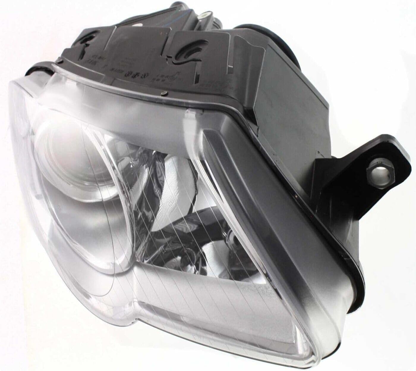 Set Of 2 Front Head Light Assembly Plastic Left Driver & Right Passenger Side Direct Replacement Compatible With 2006-2010 Volkswagen Passat VW2502130 VW2502134 VW2503130 VW2503134