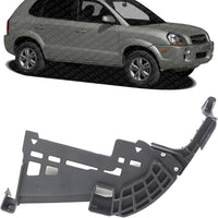 Front Bumper Face Bar Bracket Right Passenger Side Direct Replacement Compatible With 2005-2009 Hyundai Tucson HY1067111 865942E000