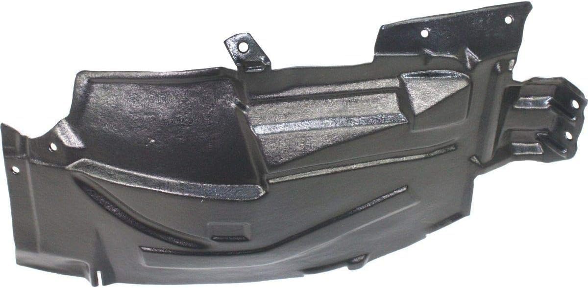 Front Section Fender Liner Right Passenger Side Direct Replacement Compatible With 2003-2007 Nissan Murano NI1249108 63844CA00A