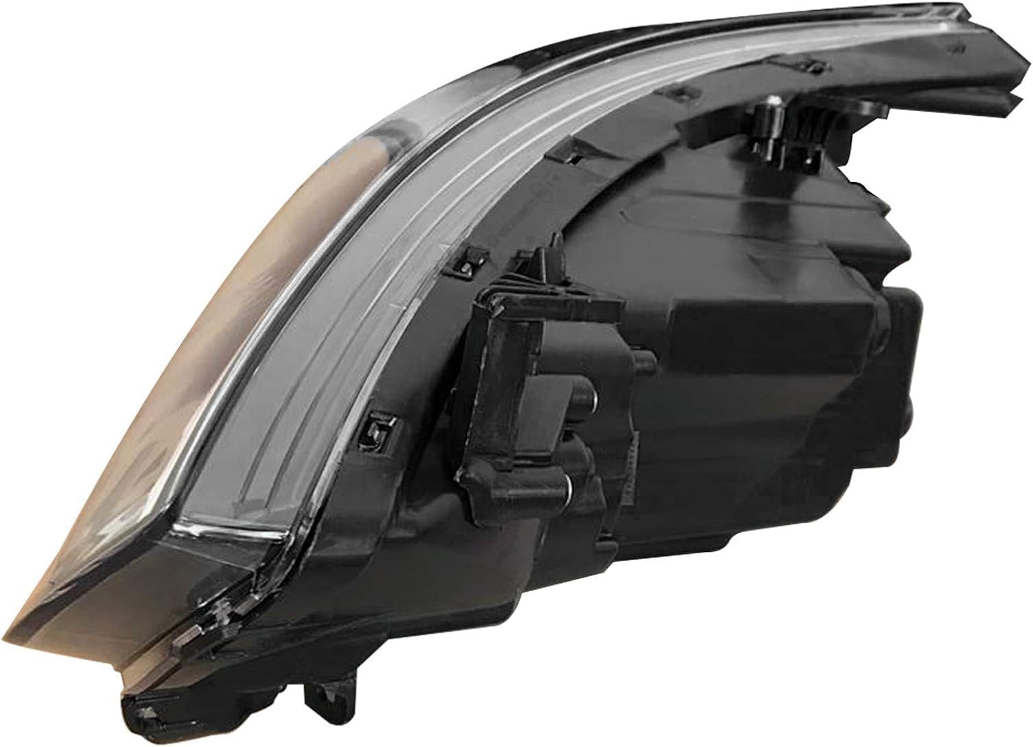 Front Head Light Assembly Right Passenger Side Direct Replacement Compatible With 2015-2017 Hyundai Accent HY2503192 921021R710