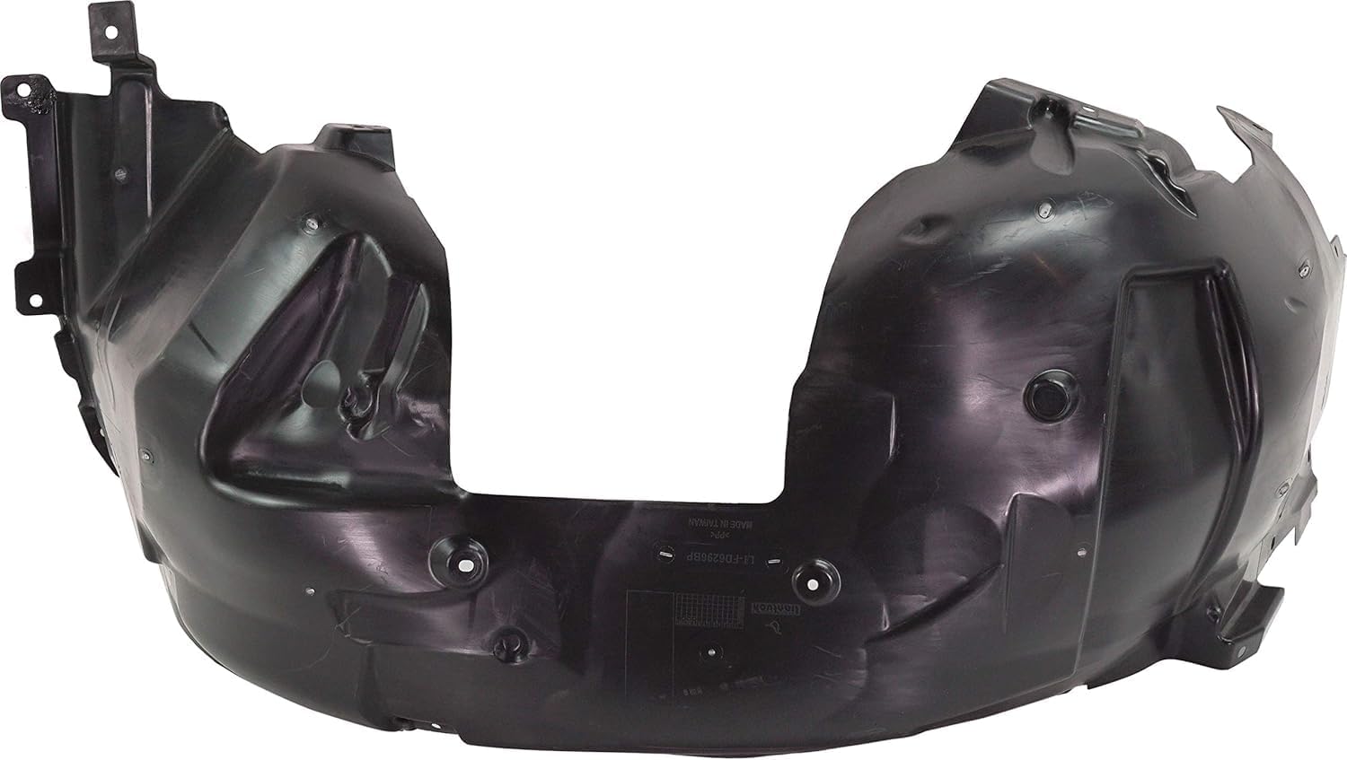 Front Fender Liner Right Passenger Side Direct Replacement Compatible With 2018-2022 Ford Mustang FO1249191 JR3Z16102F JR3Z16102C