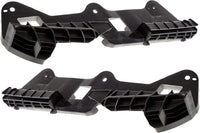 Set Of 2 Front Bumper Support Bracket Left Driver & Right Passenger Side Direct Replacement Compatible With 2007-2009 Lexus ES350 LX1027100 LX1026100 5211533090 5211633080