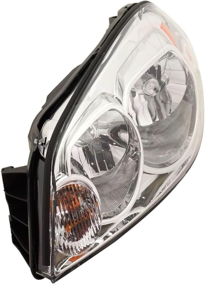 Set Of 2 Front Head Light Assembly Halogen Right Passenger And Left Driver Side Direct Replacement Compatible With 2006-2013 Chevrolet Impala / 2014-2016 Limited GM2503261 GM2502261