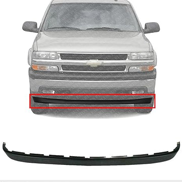 AUTOS PARTS PLUS Front Bumper Lower Valance Air Deflector Extension Textured Direct Replacement Compatible With 2005-2006 Chevrolet Tahoe GM1092184 15224193