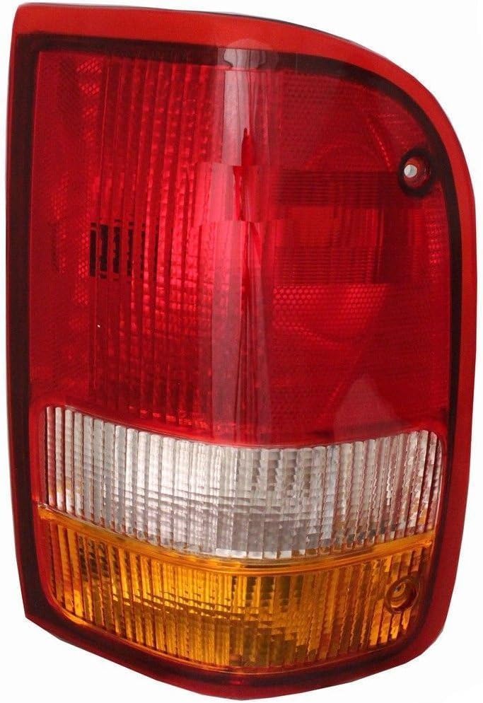 Tail Light Right Passenger Side Direct Replacement Compatible With 1993-1997 Ford Ranger FO2801110 F37Z13404A