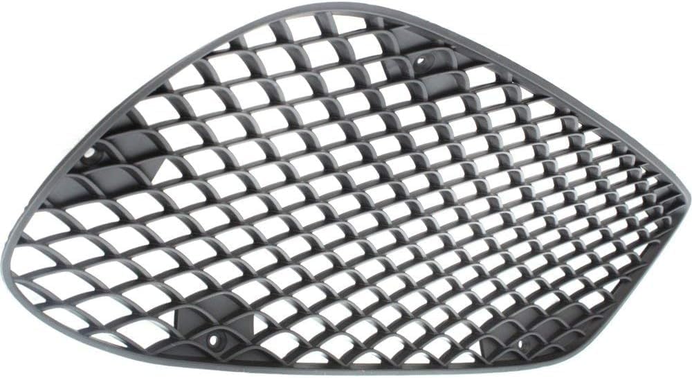Front Bumper Outer Grille Textured Right Passenger Side Direct Replacement Compatible With 2014-2016 Mercedes Benz E-Class MB1039163 2128850623