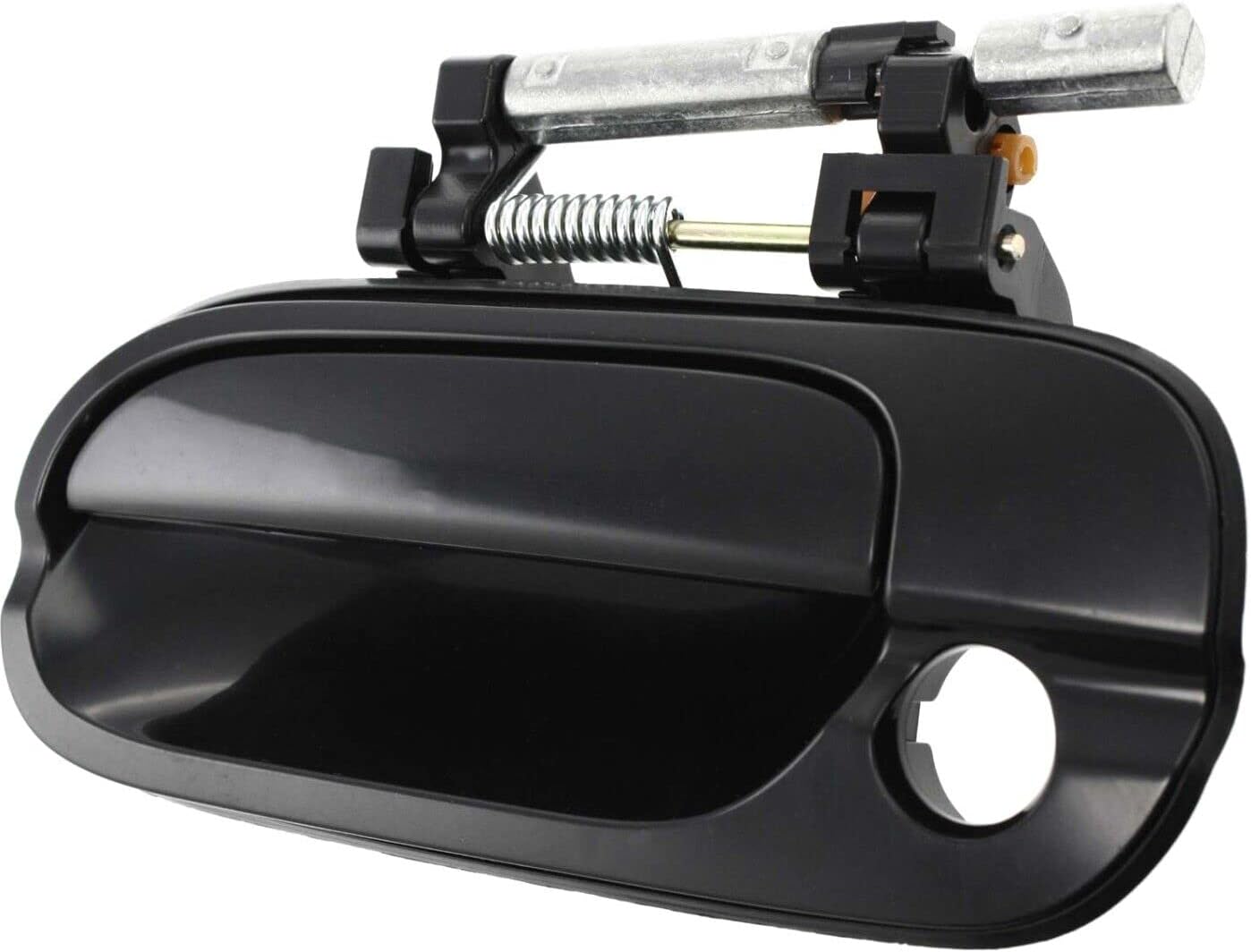 Front Exterior Door Handle with Keyhole Left Driver Side Direct Replacement Compatible with 2000-2006 Nissan Sentra NI1310117 806076Z608-PFM 806076Z603
