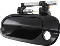 Front Exterior Door Handle with Keyhole Left Driver Side Direct Replacement Compatible with 2000-2006 Nissan Sentra NI1310117 806076Z608-PFM 806076Z603