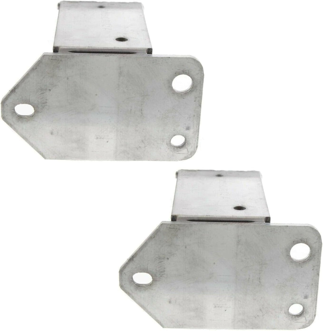 Set of 2 Front Bumper Reinforcement Extension Bracket Aluminum Left Driver & Right Passenger Side Direct Replacement Compatible with 2005-2023 Toyota Tacoma TO1027106 TO1026106
