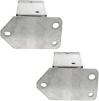Set of 2 Front Bumper Reinforcement Extension Bracket Aluminum Left Driver & Right Passenger Side Direct Replacement Compatible with 2005-2023 Toyota Tacoma TO1027106 TO1026106