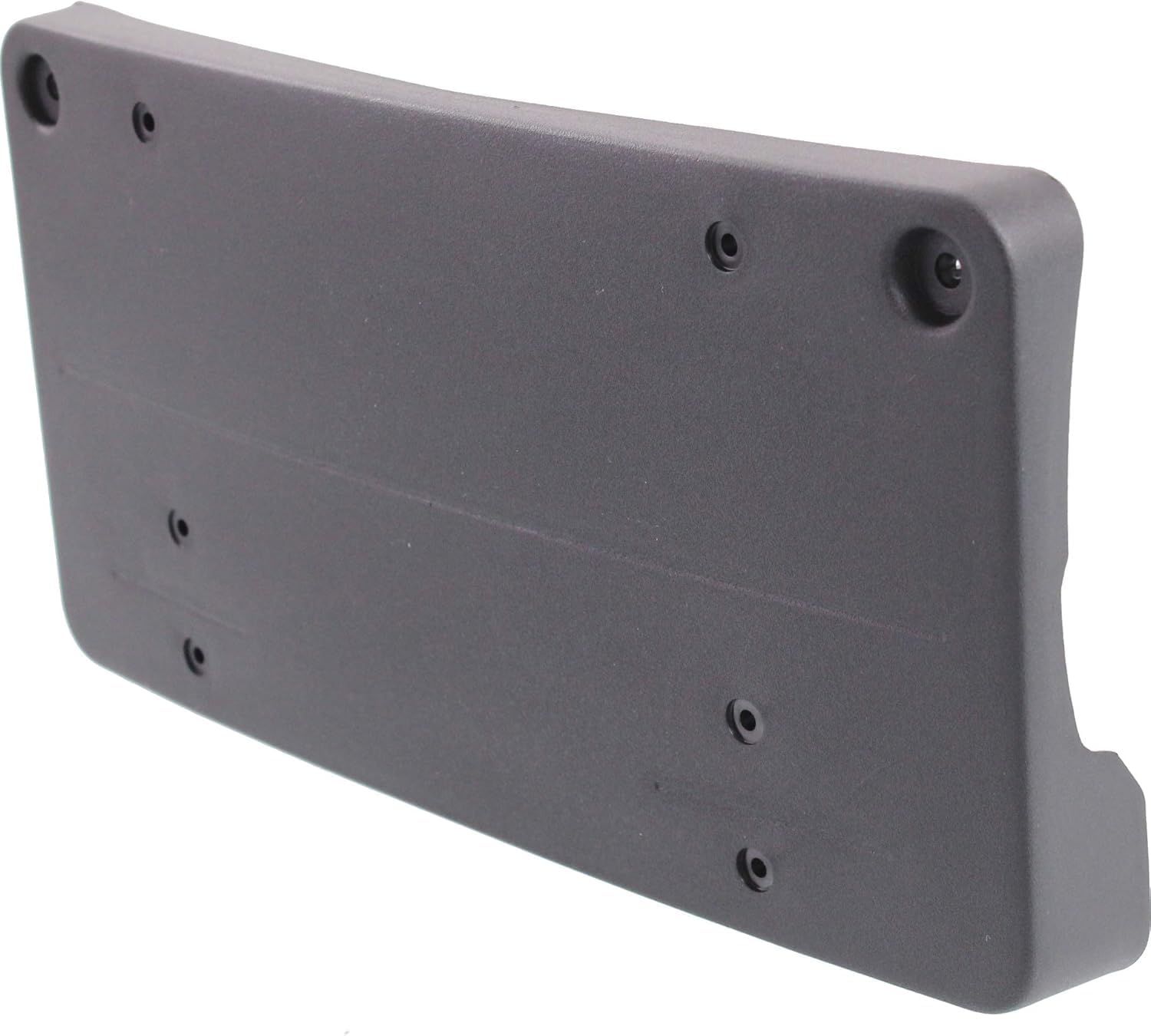 Front License Plate Bracket Textured Direct Replacement Compatible with 2008-2011 Mercedes Benz C-Class MB1068109 2048170178