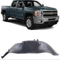 Front Upper Section Fender Liner Right Passenger Side Direct Replacement Compatible With 2011-2014 Chevrolet Silverado 2500HD 3500HD GM1249232 22739801