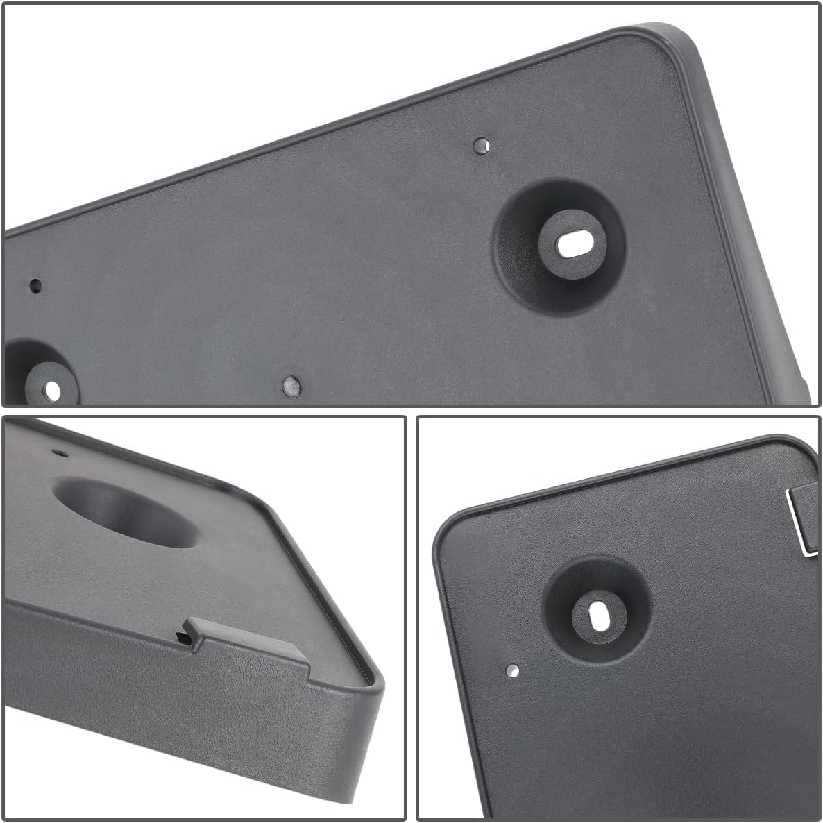 AUTOS PARTS PLUS Front License Plate Bracket Direct Replacement Compatible with 2015-2017 Ford Mustang FO1068154 FR3Z17A385AA