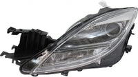Front Head Light Assembly Lens And Housing Left Driver Side Plastic Direct Replacement Compatible With 2009-2010 Mazda 6 MA2518127 GS3L510L0G