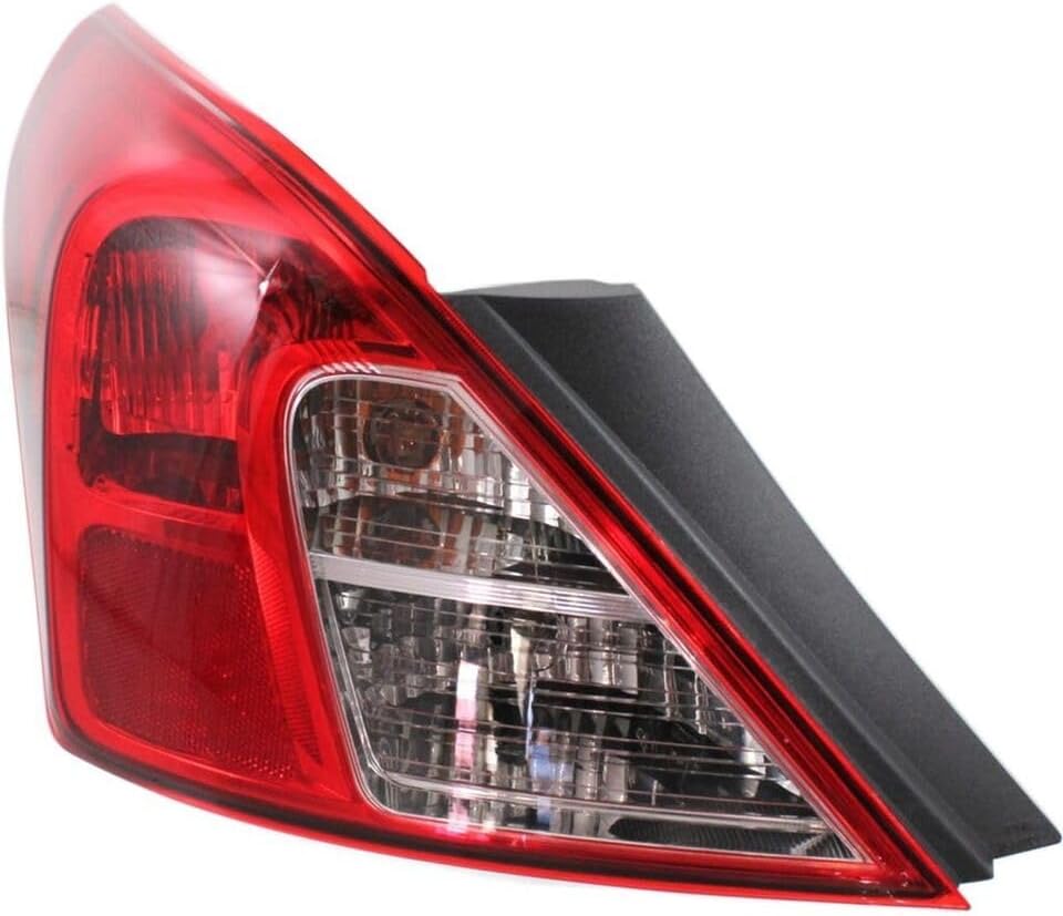 Tail Light Left Driver Side Direct Replacement Compatible With 2012-2019 Nissan Versa NI2800194 265553AN0A