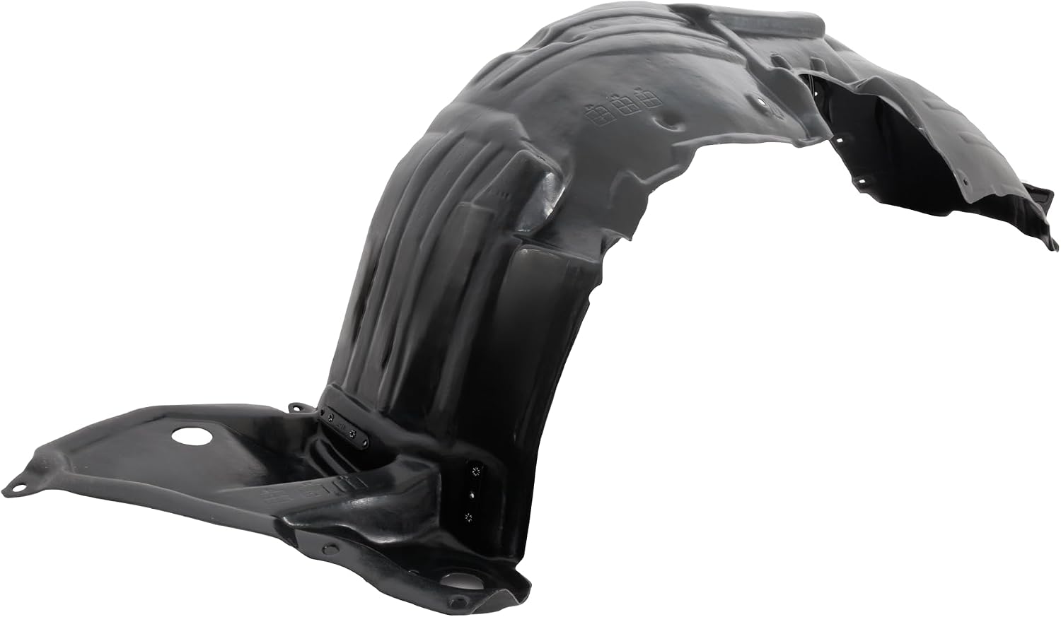 Front Fender Liner Right Passenger Side Direct Replacement Compatible With 2014-2019 Toyota Highlander TO1249195 538050E120