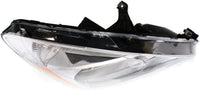 Set Of 2 Front Head Lights Lens & Housing Left Driver And Right Passenger Side Direct Replacement Compatible With 2003-2007 Honda Accord HO2502120 HO2503120 33151SDAA01 33101SDAA01