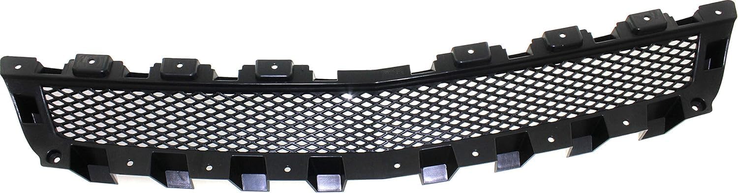Set Of 3 Front Grille Cover + Upper & Center Paintable Shell and Insert Direct Replacement Compatible With 2008-2012 Chevrolet Malibu GM1223104 GM1200600 GM1200601 15823699 15823700