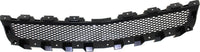 Set Of 3 Front Grille Cover + Upper & Center Paintable Shell and Insert Direct Replacement Compatible With 2008-2012 Chevrolet Malibu GM1223104 GM1200600 GM1200601 15823699 15823700