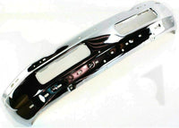 Front Bumper Chrome Steel Direct Replacement Compatible With 1994-2001 Dodge Ram 1500/1994-2002 Ram 2500 3500 CH1002256 CH1002172 55076599AG 55274749