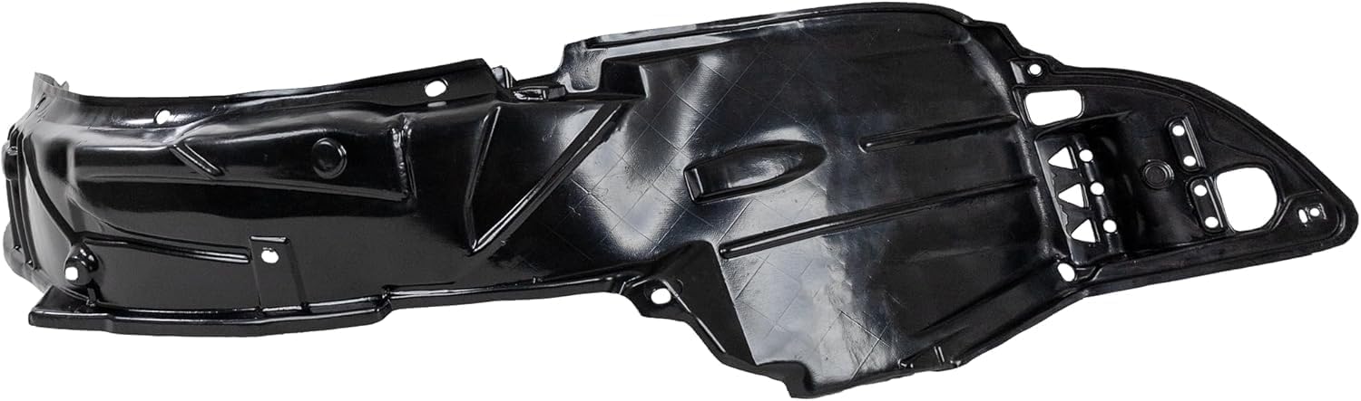Front Fender Liner Left Driver Side Direct Replacement Compatible With 2001-2003 Honda Civic HO1248109 74151S5A000