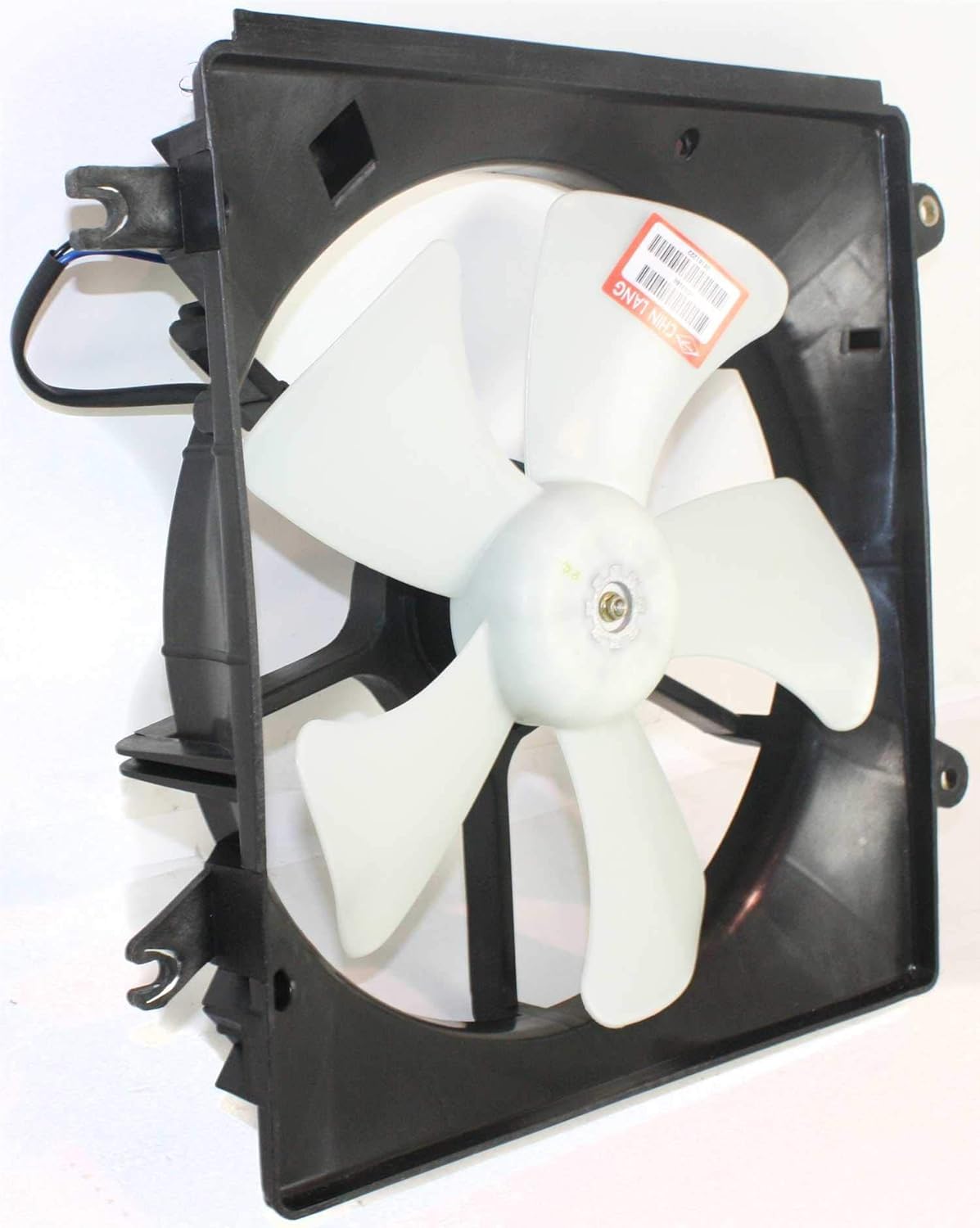Front Radiator Cooling Fan Assembly Left Driver Side Direct Replacement Compatible with 1994-2001 Acura Integra AC3115101 19015P72003