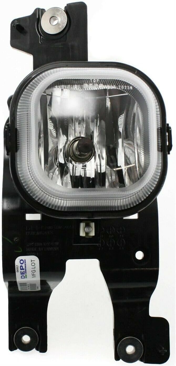 SET OF 2 FRONT FOG LIGHT ASSEMBLY RIGHT PASSENGER & LEFT DRIVER SIDE DIRECT REPLACEMENT COMPATIBLE WITH 2008-2010 FORD F-SERIES SUPER DUTY 7C3Z15200AA-PFM 7C3Z15201AA-PFM