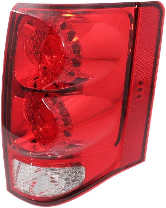 Set Of 2 Tail Light Assembly Left Driver & Right Passenger Side Direct Replacement Compatible With 2017-2019 Dodge Grand Caravan CH2801199 CH2800199 5182534AE 5182535AD