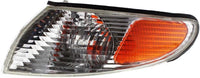 Front Head Lights Assembly + Corner Lamps Plastic Left Driver & Right Passenger Side Direct Replacement Compatible With 1999-2001 Toyota Solara TO2503131 TO2502131 TO2520159 TO2521159