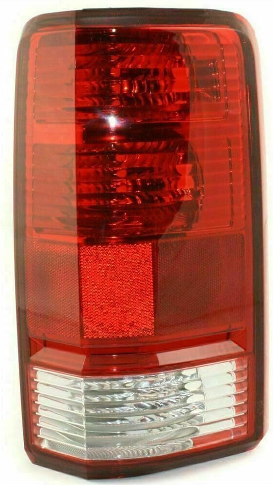 Rear Tail Light Lens & Housing Right Passenger Side Direct Replacement Compatible With 2007-2011 Dodge Nitro CH2819115 55157150AG