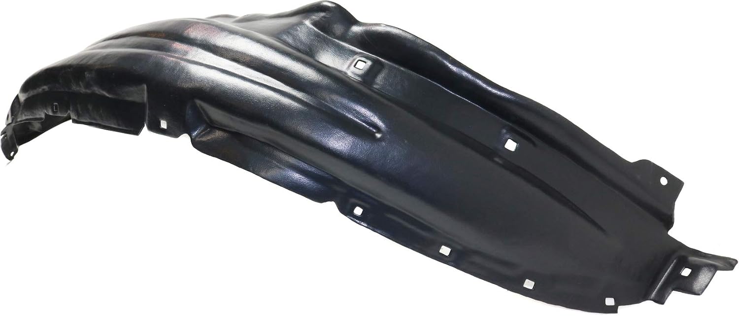 Front Fender Liner Rear Section Left Driver Side Direct Replacement Compatible With 2014-2021 Toyota Tundra TO1248191 538080C030