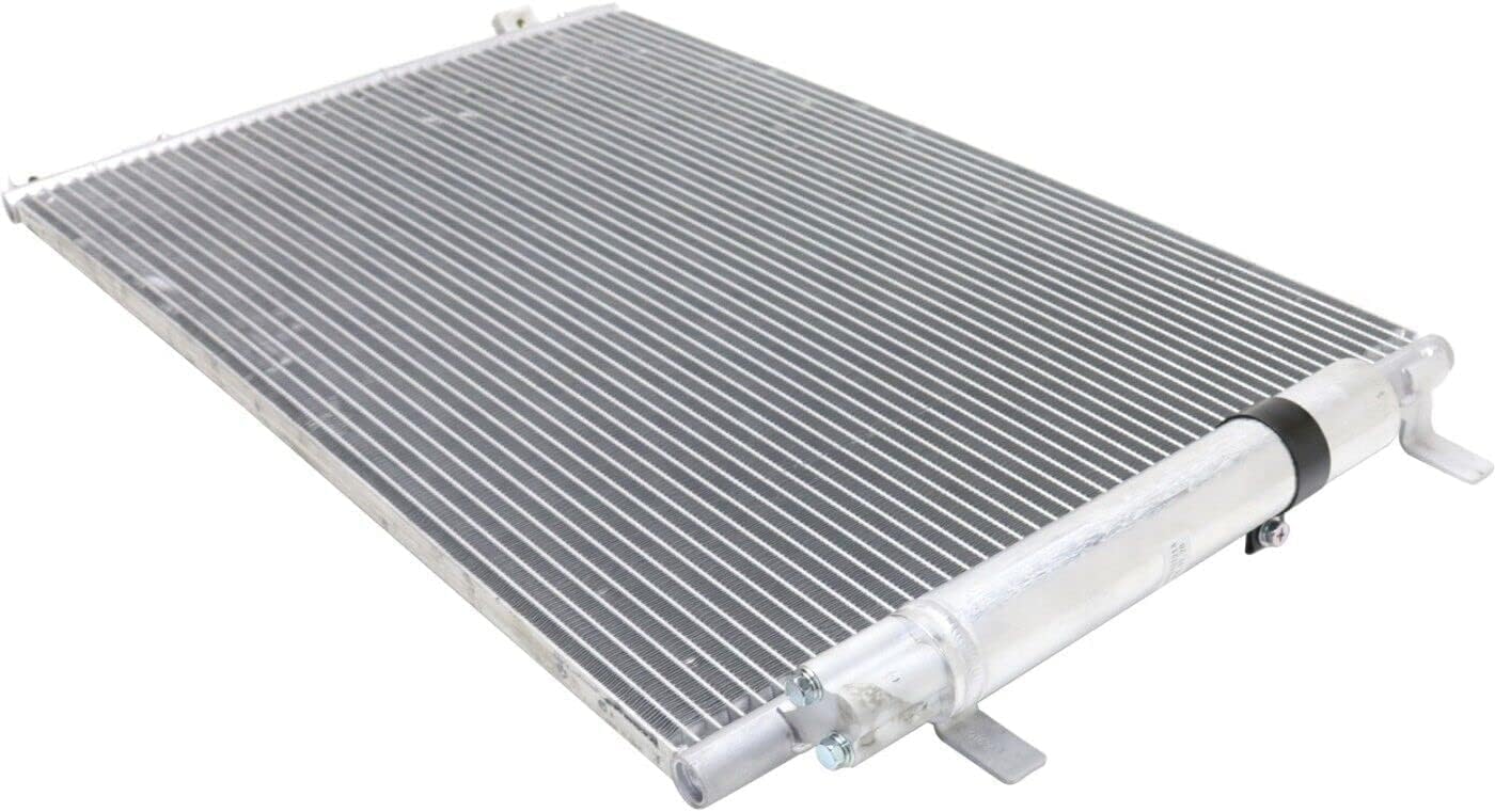 Front AC Condenser Aluminum Core Direct Replacement Compatible With 2015-2022 Ford Mustang FO3030247 FR3Z19712D
