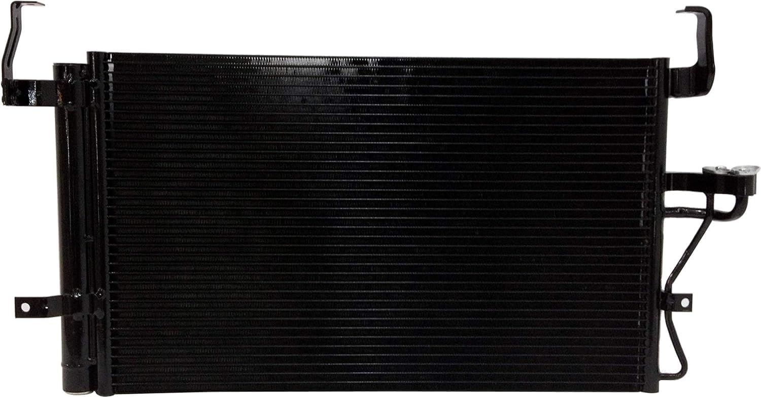 AUTOS PARTS PLUS Front A/C Condenser Aluminum Core Direct Replacement Compatible With 2001-2006 Hyundai Elantra / 2003-2008 Tiburon HY3030101 976062D000