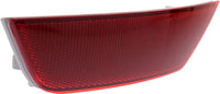 Rear Bumper Reflector Left Driver Side Direct Replacement Compatible With 2013-2019 Ford Escape FO1184102 CJ5Z15A449B